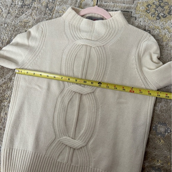 D. Exterior Cashmere Blend Mock Neck Sweater - Picture 9 of 10